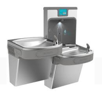 Pure-water-connected-Drinking-Fountains